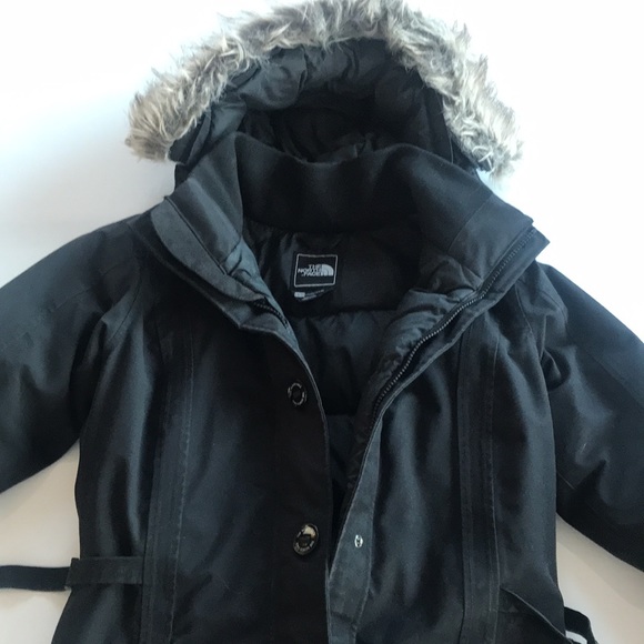 TheNorth Face Black Down Women’s Winter Coat Size XS - Picture 3 of 11